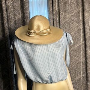 Naked Zebra Blue Top